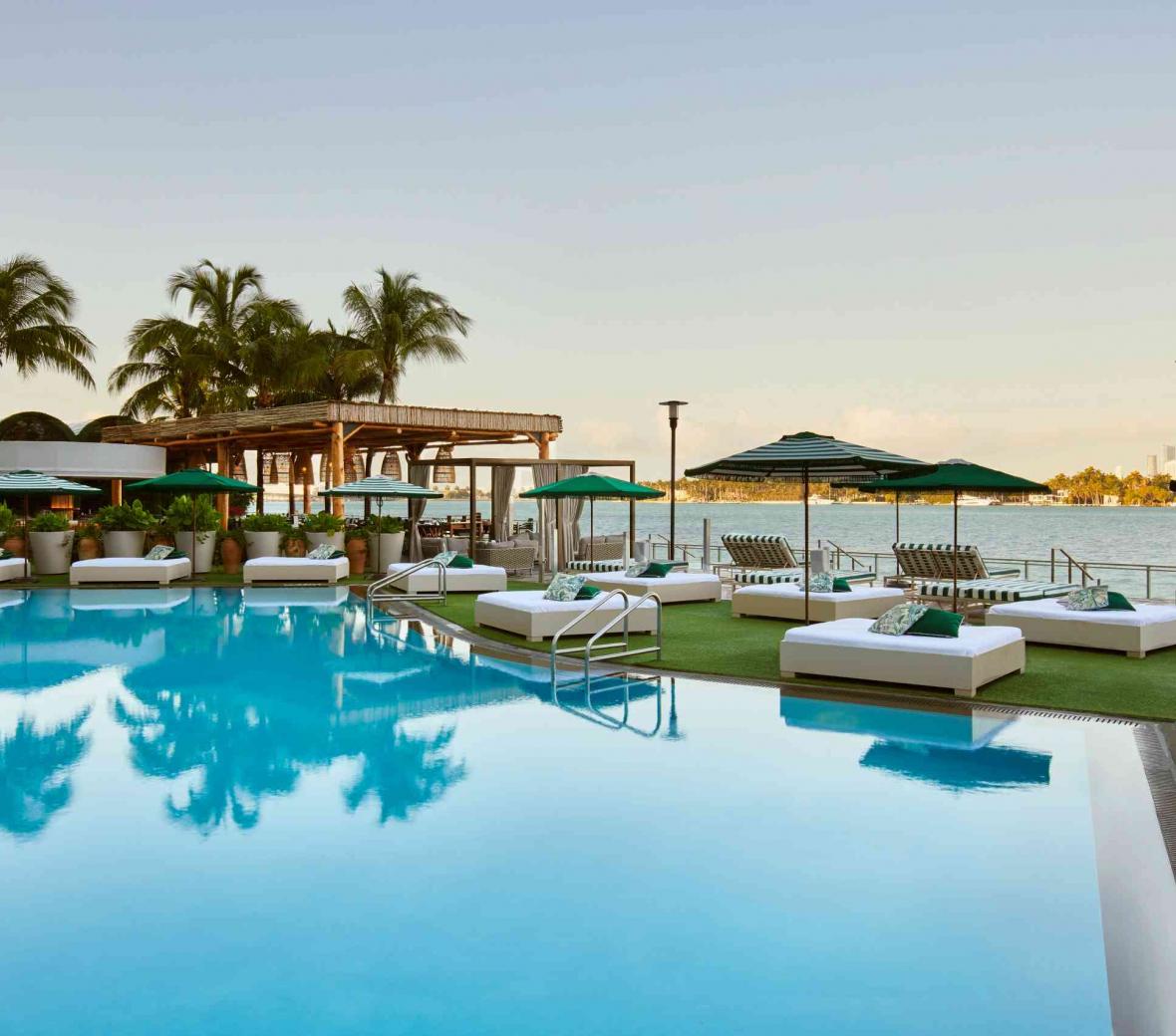 Pool at Mondrian South Beach