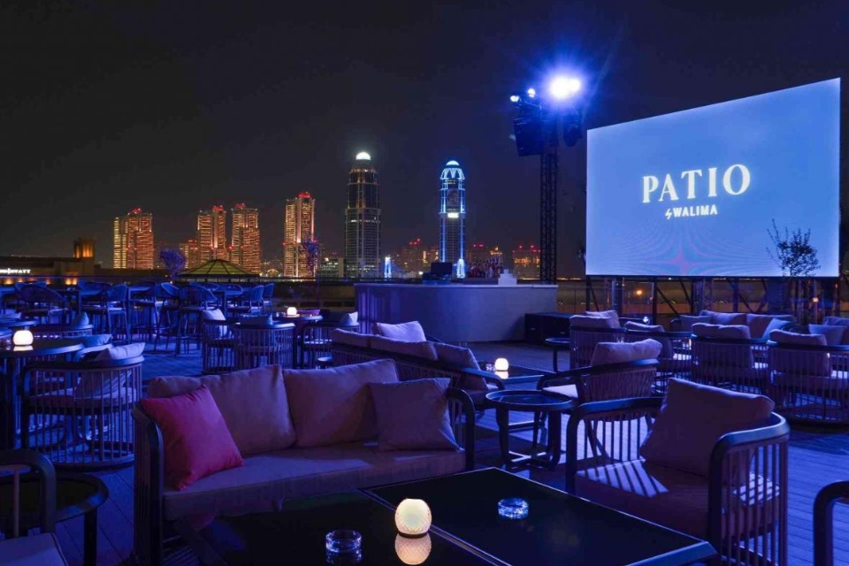 Walima Patio en rooftop au Mondrian Doha