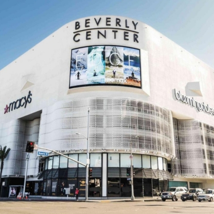 Exterior of Beverly Center Mall