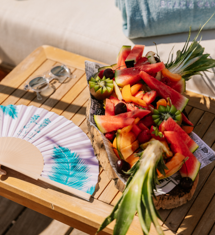 Platter of fruits