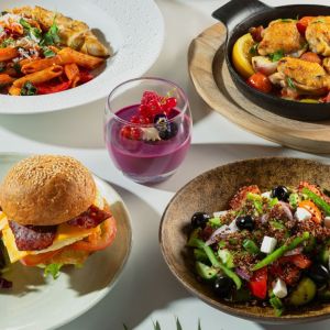 Gluten-free menu at Mondrian Bistro