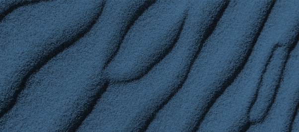 Blue textured sand