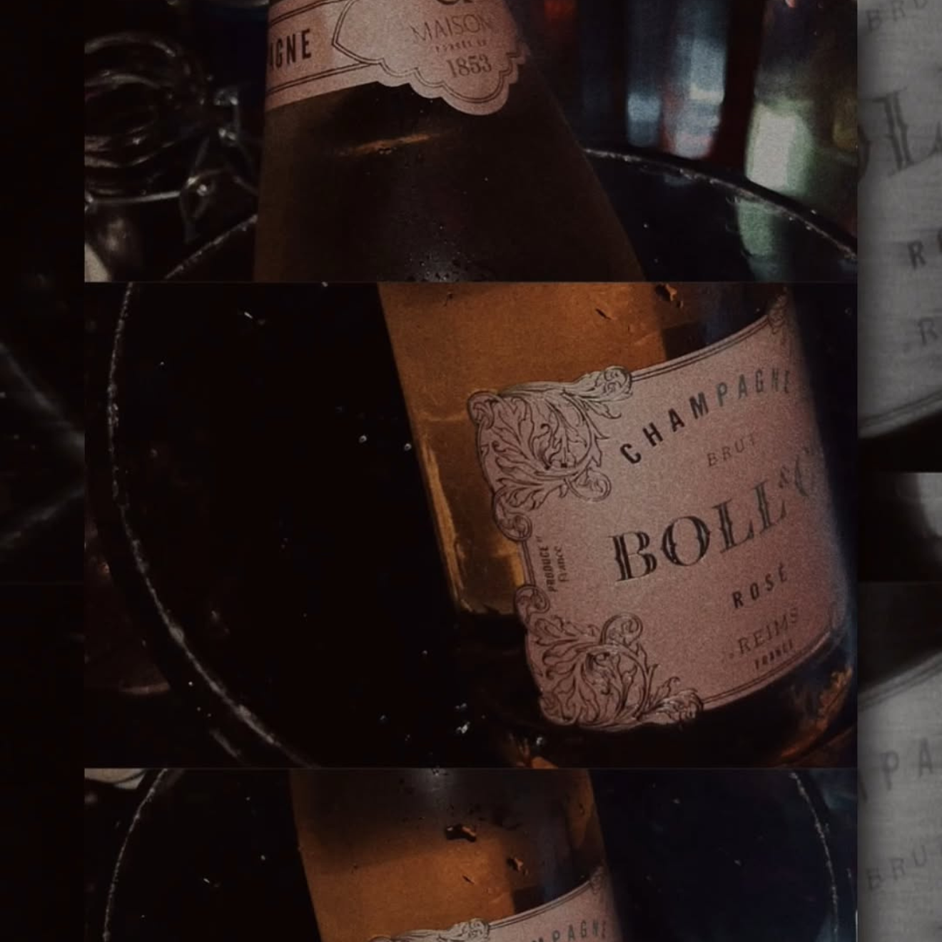 bottle of alcohol up close