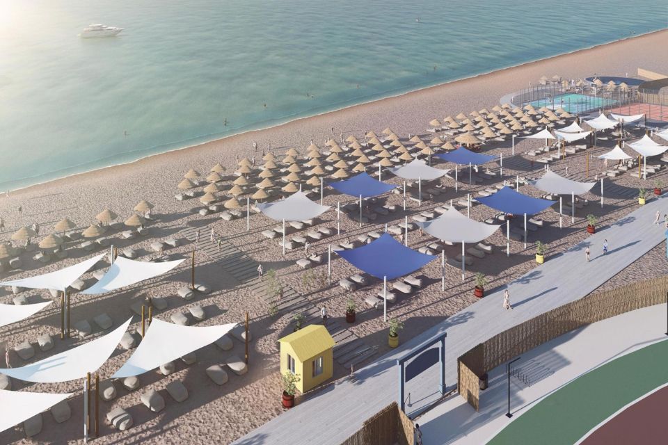 Complimentary Beach Access at Mondrian Doha