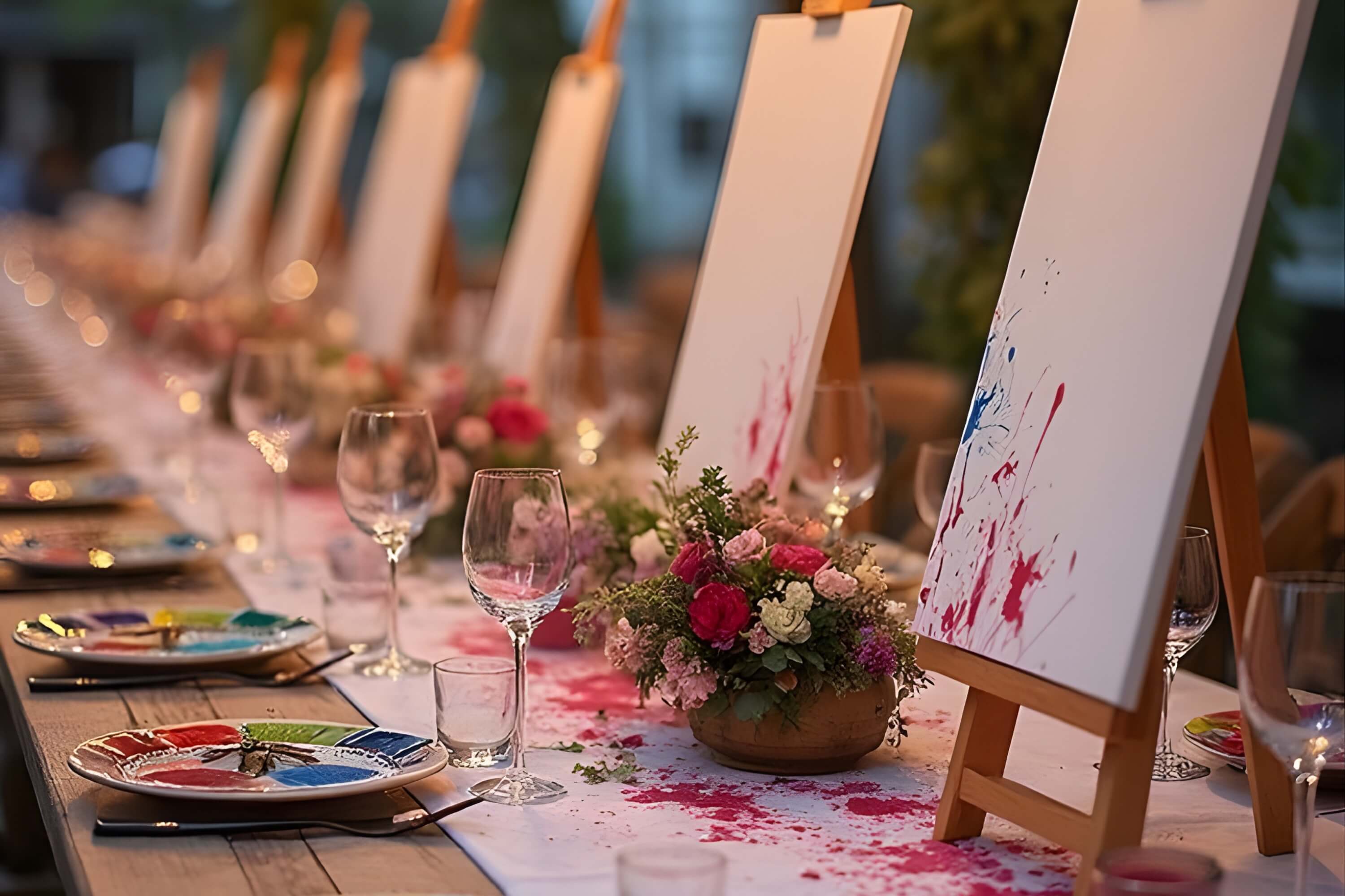 toile, apéro, peinture et apéro