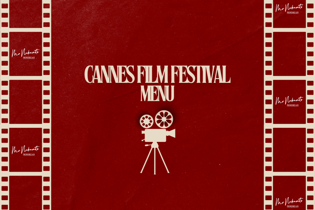 Cannes film festival menu