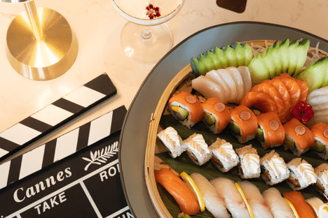 Cannes film festival menu